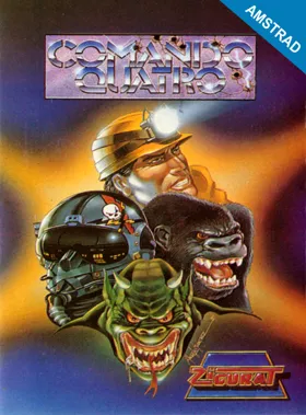 Comando Quatro (S) (1989) box cover front